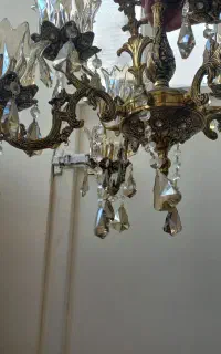 لوستر برنجی