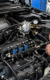 تعمیر تخصصی CNG خودروهای دوگانه‌سوز رفع عیب سیستم