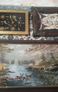 تابلو چهار قل و برنز