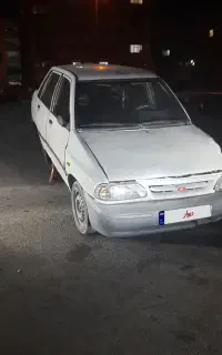 پراید تصادفی مدل ۸۷ دوگانه کارخانه