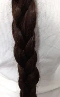 ۵۰سانتیمتر موی صاف بدون رنگ وموخوره