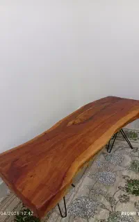 میز جلو مبلی چوب کهور