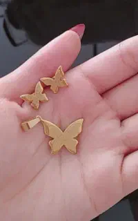 نیم ست پروانه رنگ ثابت