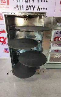 تنور گازی خانگی 4 ساج چدنی 50