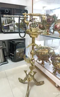 فروشگاه صدف تلفن پایه دار برنز