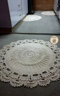 بافت انواع فرشینه پادری ماندالا