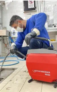 خدمات لوله بازکنی مهیاری رفع لوله های فاضلاب