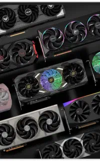 مرکز گرافیک 4060 تا 5090 از rx 580 تا 7900xt استوک