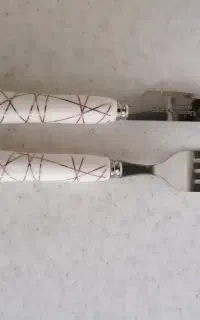کاردوچنگال سرامیکی برند یونیک دودست نو نو