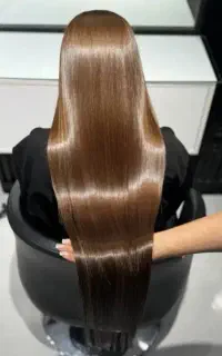 مدل میکاپ و مدلینگ کراتین احیا فقط هزینه م و اد