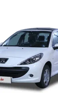 حواله ۲۰۷ دستی tu5 سقف شیشه ای مدل ۱۴۰۶
