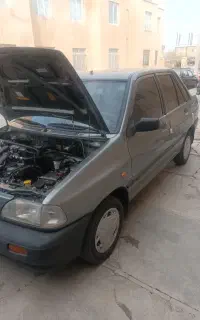 پراید دوگانه کارخانه مدل ۸۸بی رنگ عطیقه کم کارکرد