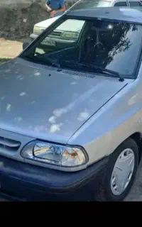 پراید نقره ای مدل ۸۳