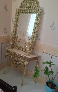 آینه و شمعدان