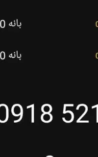 دو عدد سیم کارت رند 9185211200