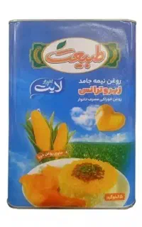 روغن نیمه جامد طبیعت حاوی روغن ذرت