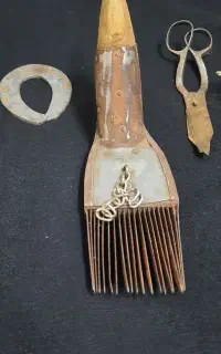 شانه فرش  قیچی عطیقه