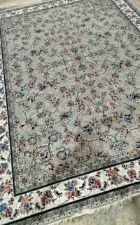 یک جفت فرش ۷۰۰ شانه تراکم ۲۵۵۰ تمام نخ اکلریک