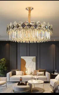 لوستر کریستالی ۶۵ سانت مدرن