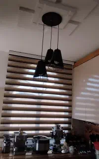 لوستر آشپزخانه سه شاخه