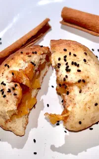 کوکی سیب و دارچینن