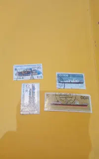 تمبر ها آلمان مدل کشتی مدل سال ۱۹۷۹
