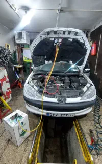 شارژ گاز کولر A/C انواع اتومبیل