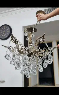 لوستر برنجی