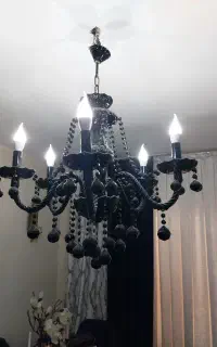 ۲عدد لوستر باکارات ۵شعله