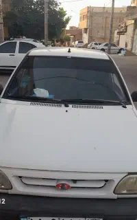 پراید سفید مدل ۸۵