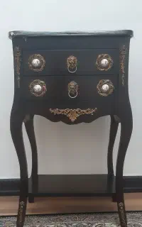 میز تلفن وآباژور