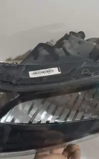 چراغ جلو چپ کوییک ار با لامپ و موتور کامل-تو مشکی
