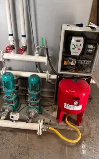 لوله کشی و تاسیسات منطقه 1و2و3/ پمپ مخزن والهنگ