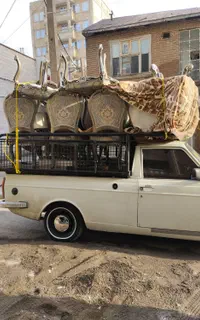 باربری وانت بار وانت تلفنی با کارگر اثاث کشی