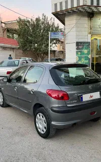 پژو ۲۰۶مدل ۸۶تیپ ۲
