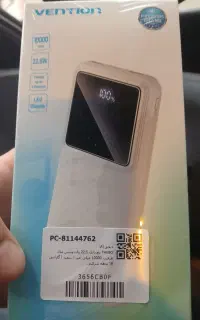 پاور بانک ۱۰هزارفست شارژ باگارانتی ۱۸ماه نو