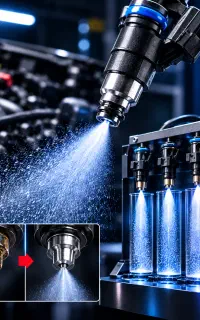 مرکز شستشوی سوزن انژکتور بامواد+دستگاه اولتراسونیک