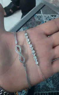دستبند زنانه بی نهایت