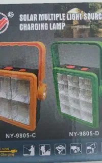 چراغ شارژی خورشیدی پاوربانکی