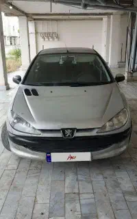 پژو 206 تیپ 5 مدل83 اصل فرانسه