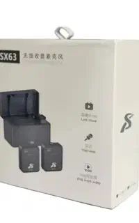 میکروفن یقه ای بی سیم مدل SX- 63
