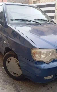 پراید۱۱۱ ۹۰ بدون رنگ شاسی سالم