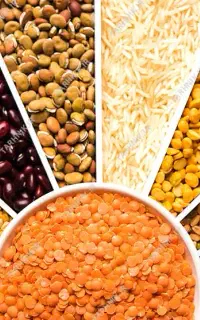 تحویل حبوبات برای مراسم