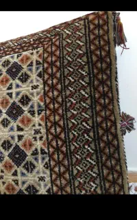 پشتی ترکمن طرح کمیاب