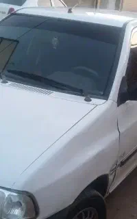 پراید سفید بی رنگ