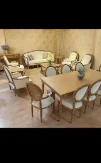 حراج تولیدی ناهارخوری فرانسوی ۶ نفره راش ۷۹میلیون