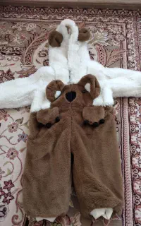 لباس گرم پنبه ای کاملا نو