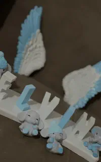 مجسمه اسم کودک الوین