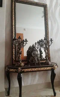 آینه و شمعدان