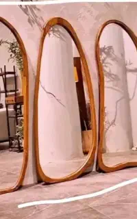 نمایشگاه و تولیدی آینه چوب و فلزیی